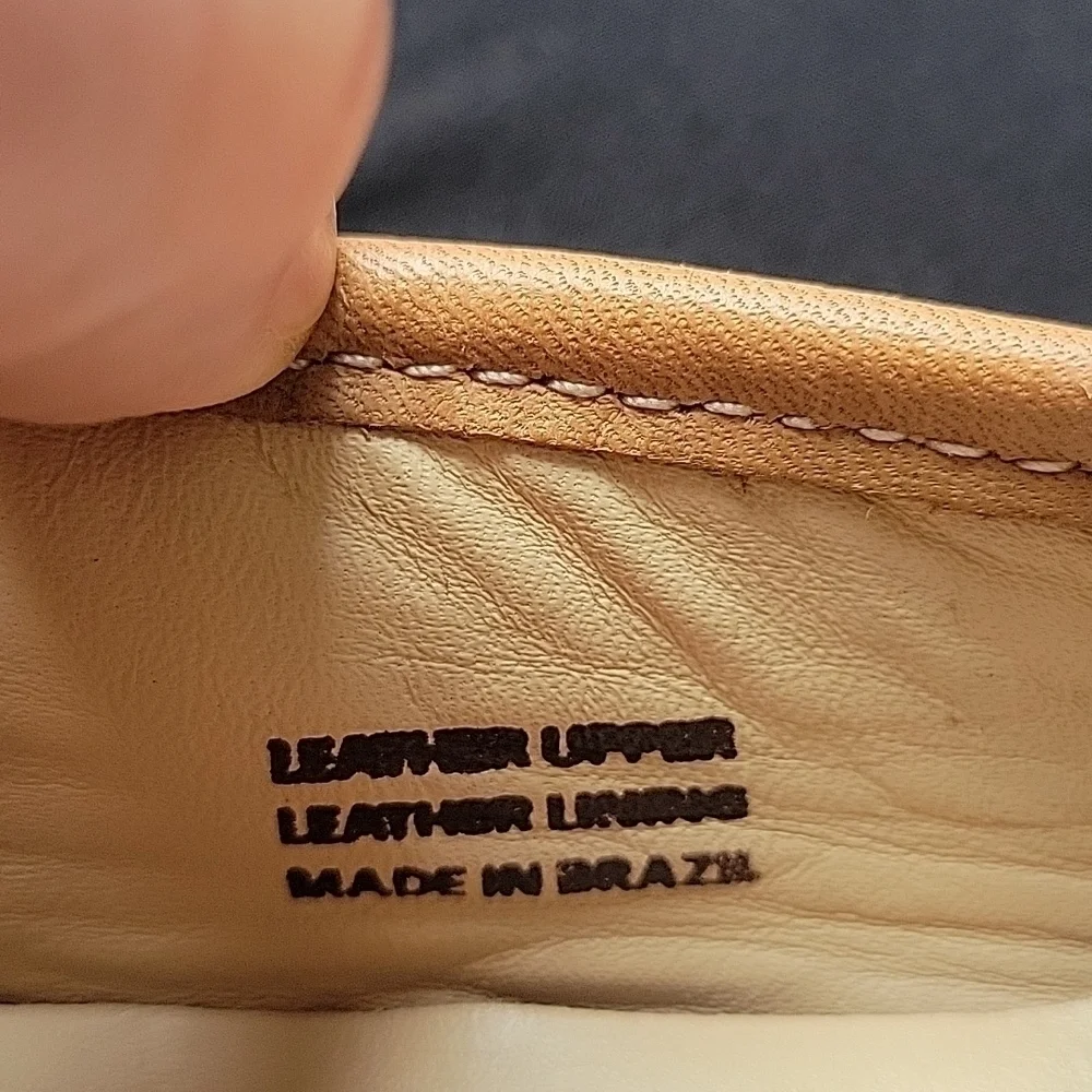 NEW! MARC JOSEPH Leather Loafers Made in Brazil Big Boys 5.